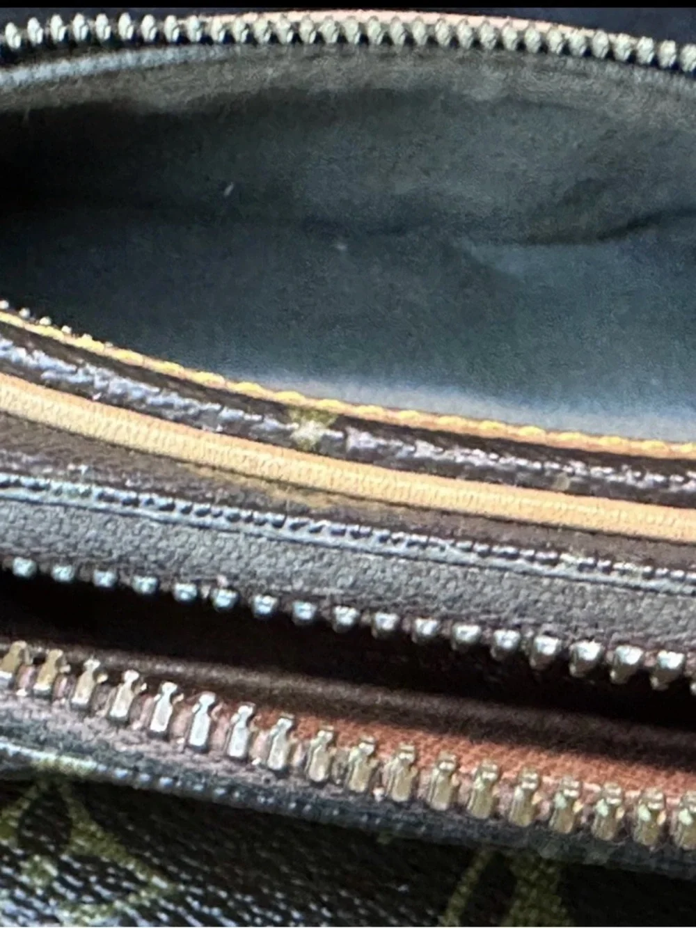 LOUIS VUITTON Saint Germain 23 Monogram Canvas Brown Flap Crossbody Bag M51210